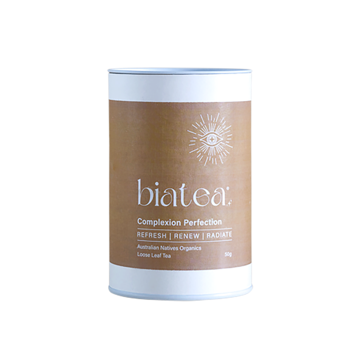 Complexion perfection tea tin