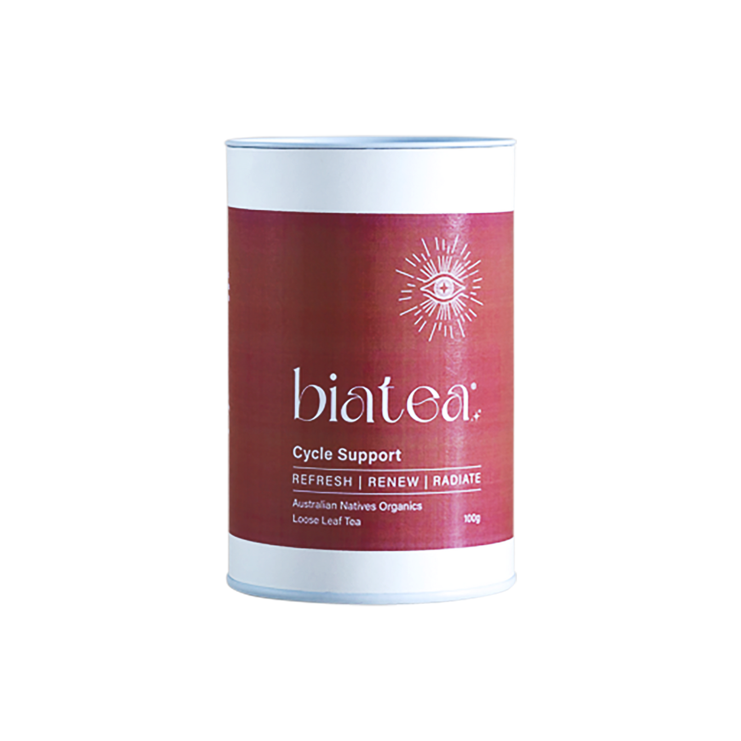 Cycle Support tea tin