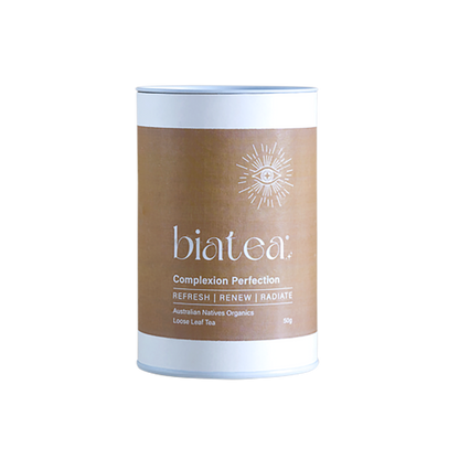 Complexion perfection tea tin 